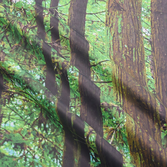 Tenda da balcone con stampa foresta