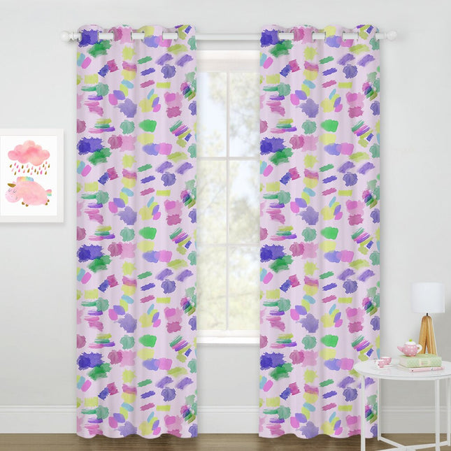 Tenda bambini fantasia acquerello astratta