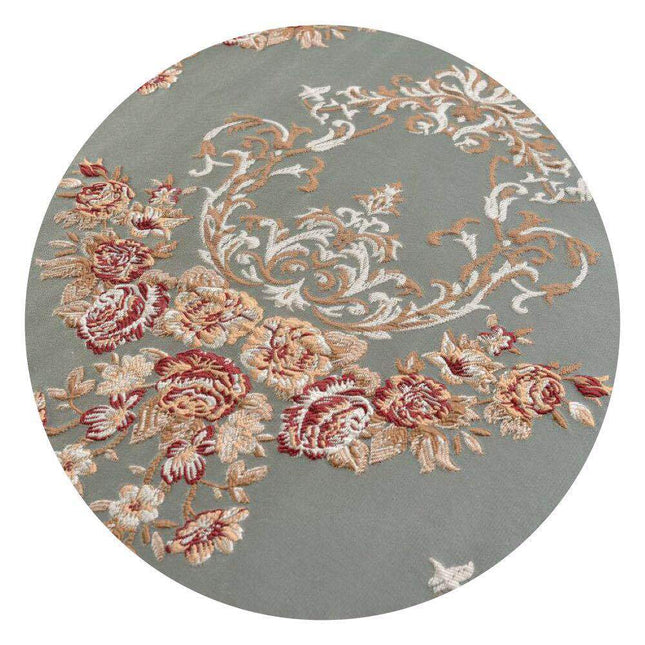 Tenda oscurante jacquard motivo floreale