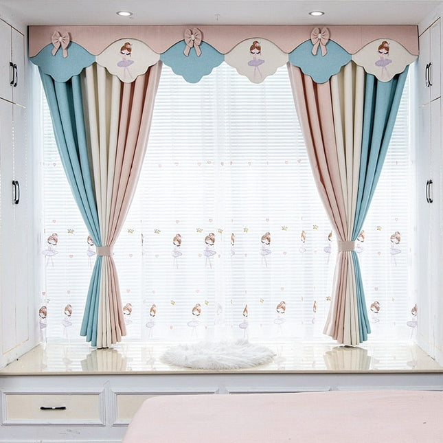 Tenda velata per cameretta bambina