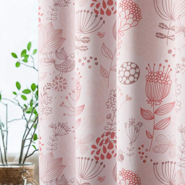 Tenda moderna con fantasia floreale