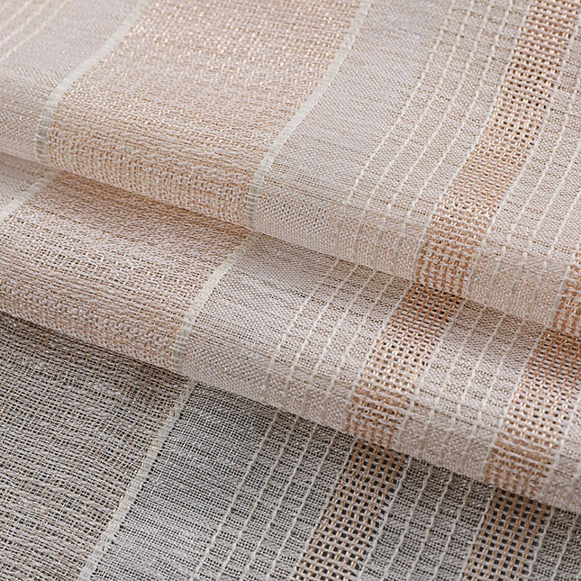 Tenda Voile Effetto Lino con Occhielli