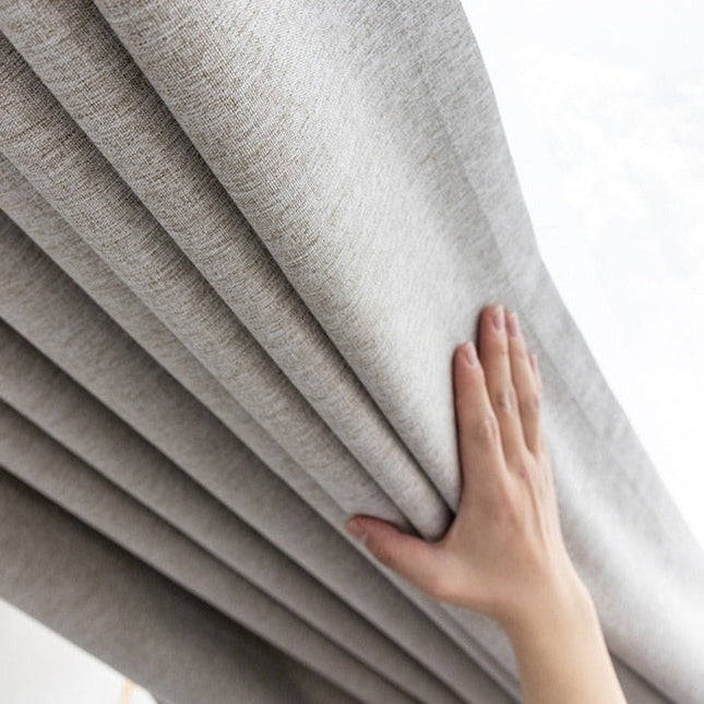 Tenda oscurante per soggiorno colore beige