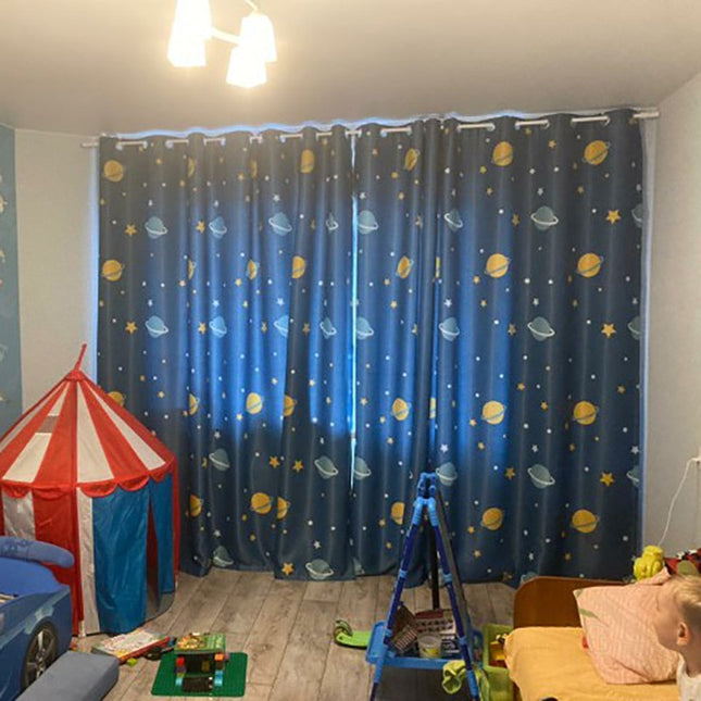 Tenda cameretta bambini motivo spazio