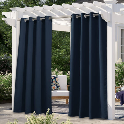 Tenda da esterno blu scuro impermeabile