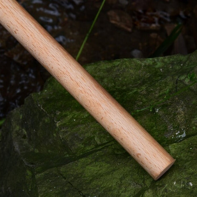 Bastone per tenda in legno naturale