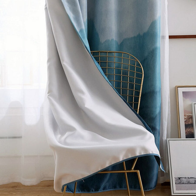 Tenda oscurante effetto sfumato degradé