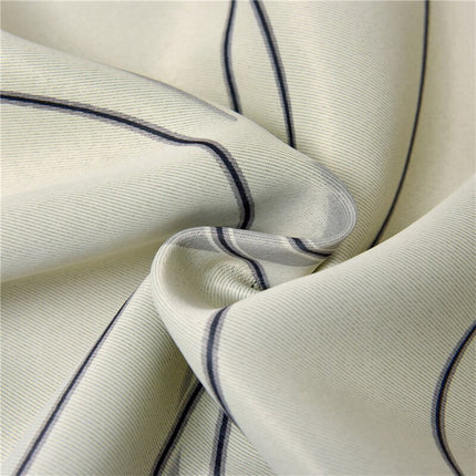 Tenda decorativa soggiorno motivo foglie