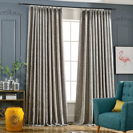 Tenda oscurante moderna tessuto testurizzato