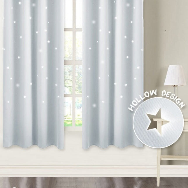 Tenda oscurante per cameretta notte stellata