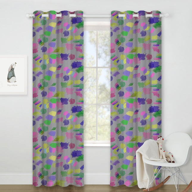 Tenda bambini fantasia acquerello astratta