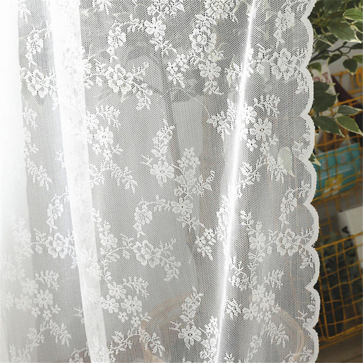 Tenda velata elegante in pizzo