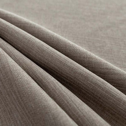 Tenda Oscurante Marrone Effetto Lino Grezzo