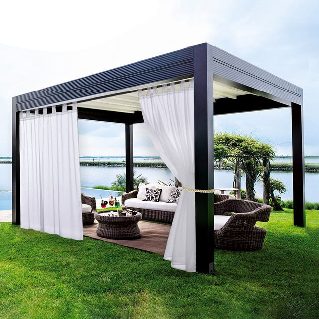 Tenda voile da esterno maxi occhielli