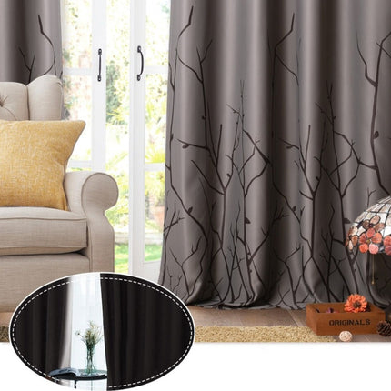 Tenda moderna con motivo rami