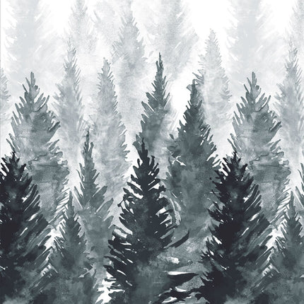 Tenda leggera da esterno motivo foresta
