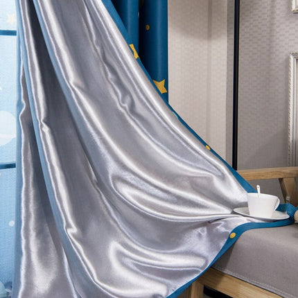 Tenda cameretta bambini motivo spazio