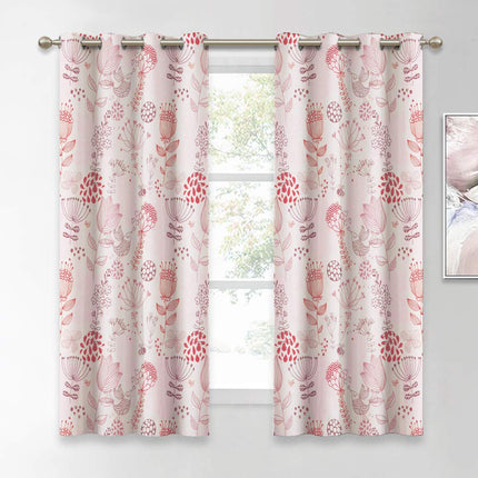 Tenda moderna con fantasia floreale
