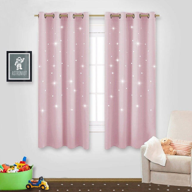 Tenda oscurante per cameretta notte stellata