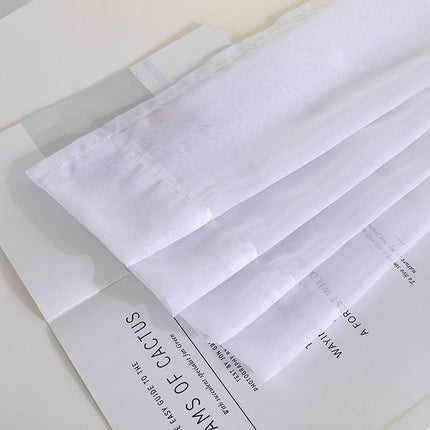 Tenda Voile Trasparente con Occhielli