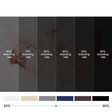Tenda Oscurante Termica Moderna con Anelli