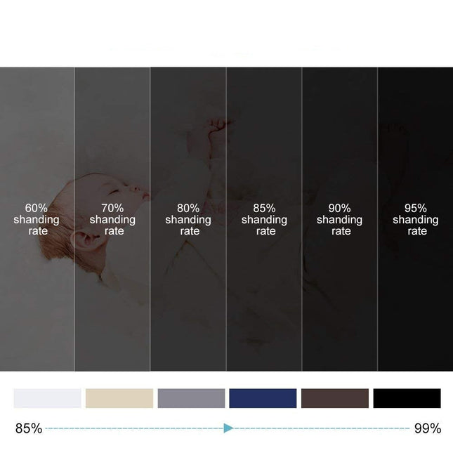 Tenda Oscurante Termica Moderna con Anelli