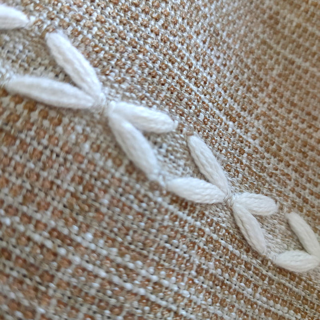 Tenda Bicolore Elegante per Soggiorno