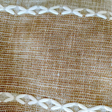 Tenda Bicolore Elegante per Soggiorno