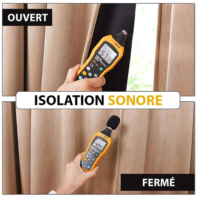 Tenda Oscurante Beige in Velluto