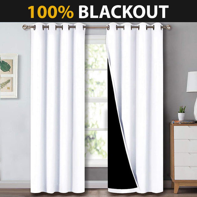 Tenda Oscurante Insonorizzante Bianca