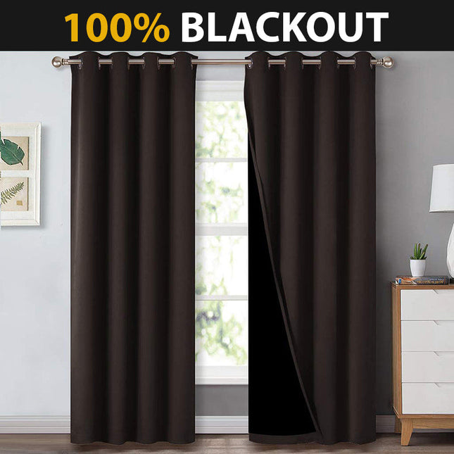 Tenda Termica Isolante Marrone Scuro