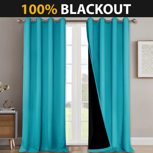 Tenda Isolante Termica Colore Turchese