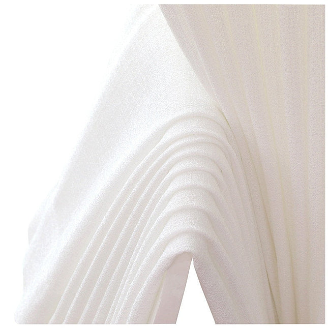 Tenda velata bianca per soggiorno moderno