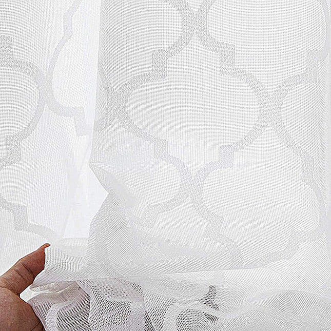 Tenda velata con motivo geometrico marocchino