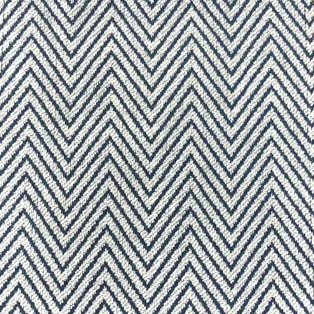 Tenda oscurante blu motivo chevron