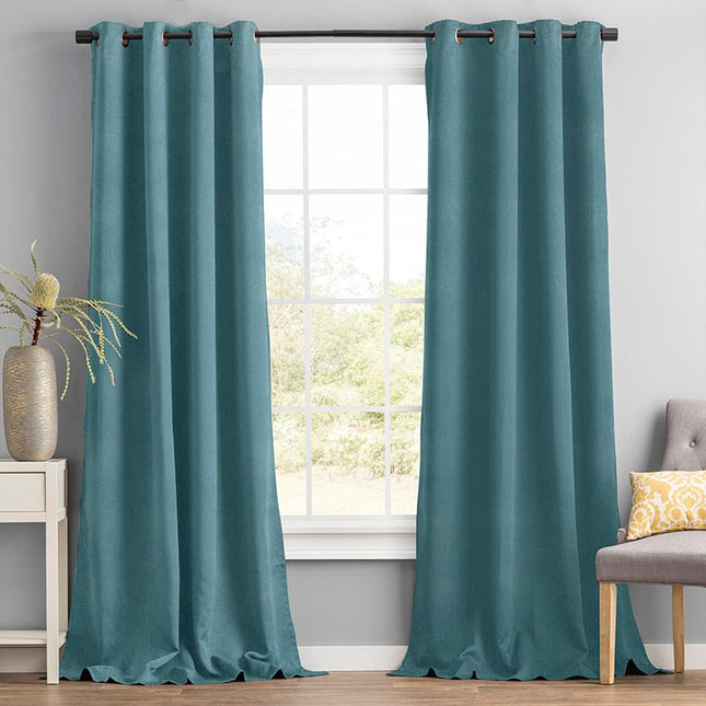 Tenda Oscurante Elegante con Occhielli