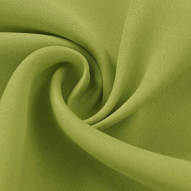 Tenda termica moderna verde mela