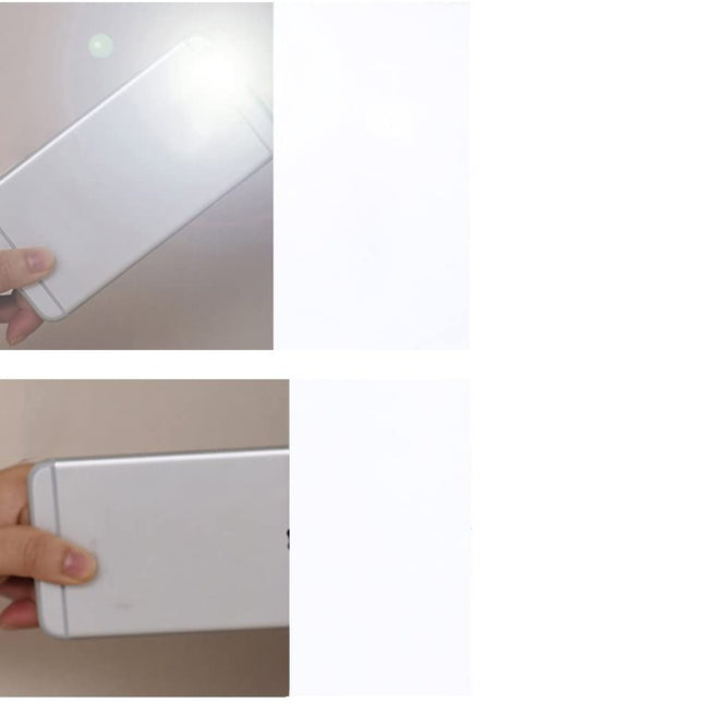 Tenda oscurante bianca in tessuto liscio