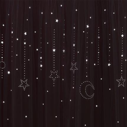 Tenda Doppia Blu Notte con Stelle