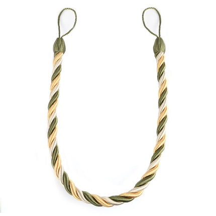 Fermitenda decorativo a corda intrecciata