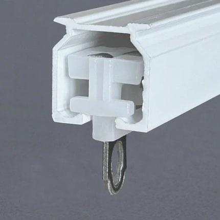 Binario doppio per tende a soffitto