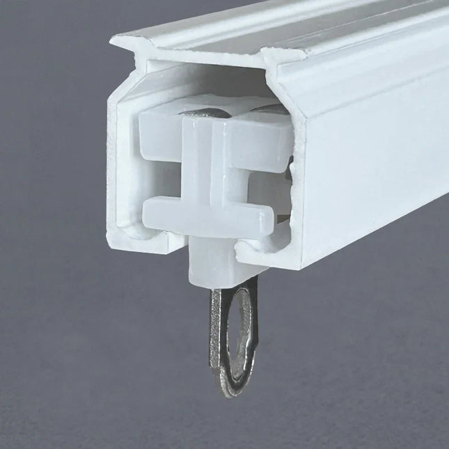 Binario doppio per tende a soffitto