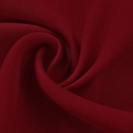 Tenda oscurante spessa colore rosso