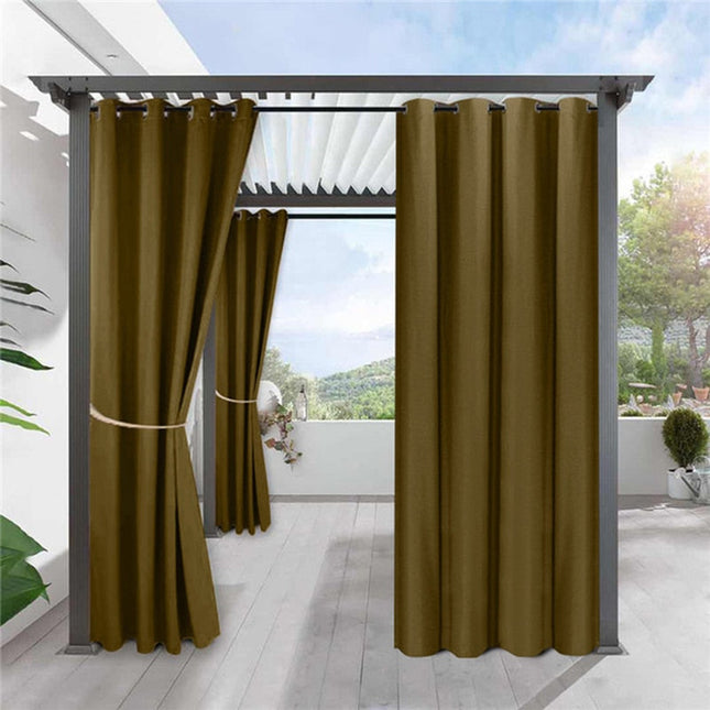 Tenda da balcone per esterno con occhielli