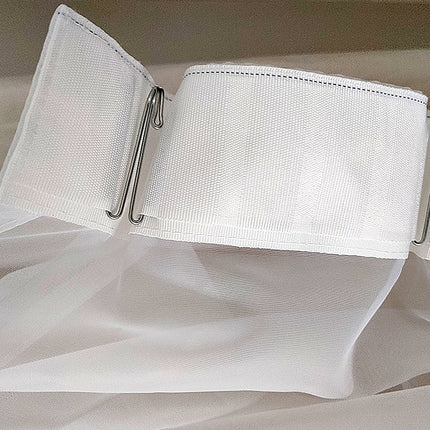 Tenda velata trasparente per soggiorno moderno