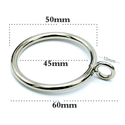 Anelli per tende in metallo bronzato