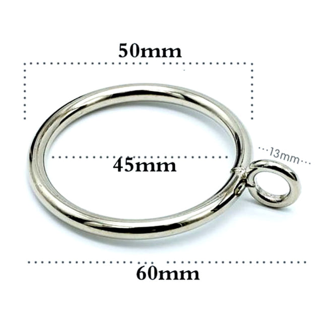 Anelli per tende in metallo bronzato