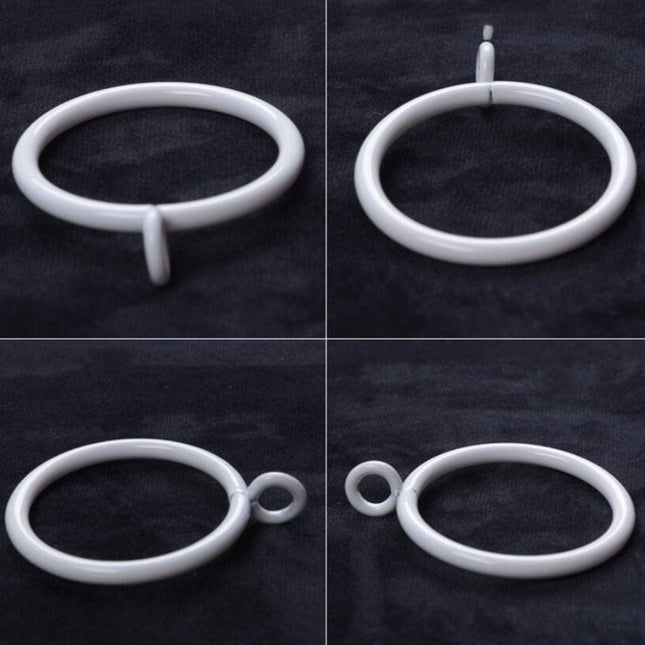 Anelli per tende in metallo bronzato