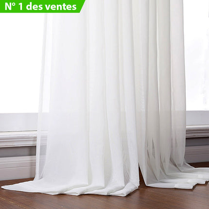 Tenda velata trasparente per soggiorno moderno