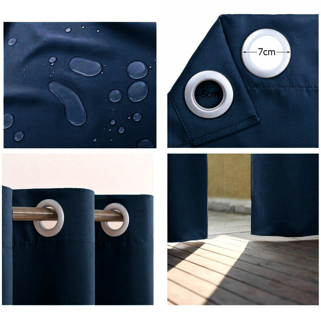 Tenda da esterno impermeabile blu scuro